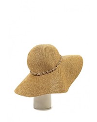 Женская светло-коричневая шляпа от Fabretti