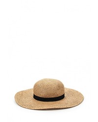 Женская светло-коричневая шляпа от Topshop