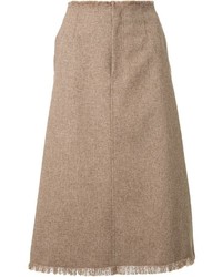 Светло-коричневая юбка от Le Ciel Bleu