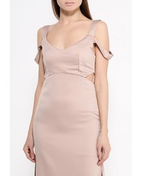 Светло-коричневое вечернее платье от Sweewe