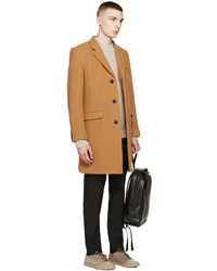 Светло-коричневое длинное пальто от Marc by Marc Jacobs