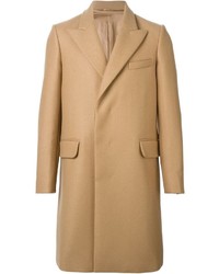 Светло-коричневое длинное пальто от Carven