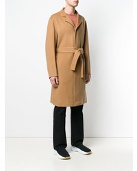 Светло-коричневое длинное пальто от Acne Studios