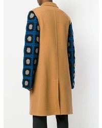 Светло-коричневое длинное пальто от JW Anderson
