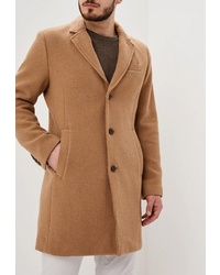 Светло-коричневое длинное пальто от Gap