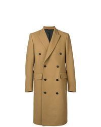 Светло-коричневое длинное пальто от Golden Goose Deluxe Brand