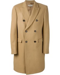 Светло-коричневое длинное пальто от Melindagloss