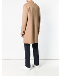 Светло-коричневое длинное пальто от Joseph