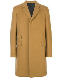 Светло-коричневое длинное пальто от Stella McCartney