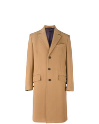 Светло-коричневое длинное пальто от Vivienne Westwood