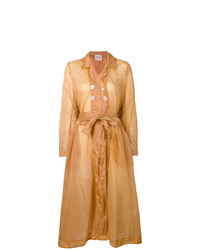 Женское светло-коричневое пальто дастер от Forte Forte