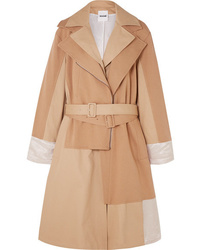 Женское светло-коричневое пальто дастер от Koché