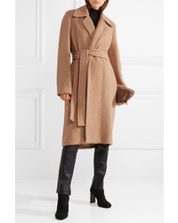 Женское светло-коричневое пальто от Helmut Lang