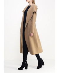 Женское светло-коричневое пальто от Aurora Firenze