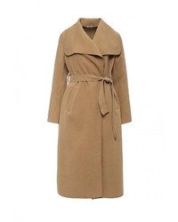 Женское светло-коричневое пальто от Aurora Firenze