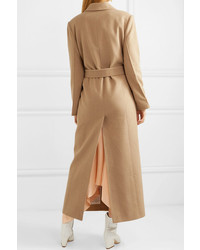 Женское светло-коричневое пальто от Materiel