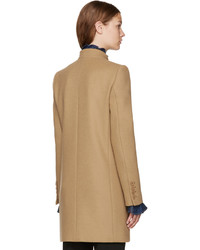 Женское светло-коричневое пальто от Stella McCartney