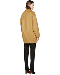 Женское светло-коричневое пальто от Isabel Marant