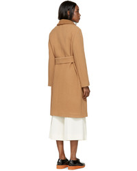 Женское светло-коричневое пальто от Stella McCartney
