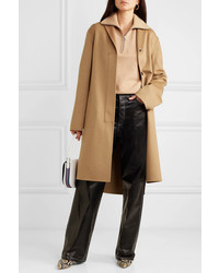 Женское светло-коричневое пальто от Jil Sander