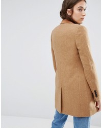 Женское светло-коричневое пальто от Jack Wills