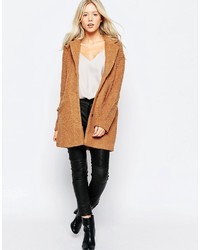 Женское светло-коричневое пальто от B.young