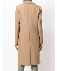 Женское светло-коричневое пальто от MSGM