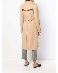 Женское светло-коричневое пальто от Sport Max Code