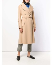 Женское светло-коричневое пальто от Sport Max Code