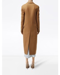 Женское светло-коричневое пальто от Burberry