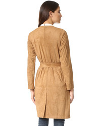 Женское светло-коричневое пальто от BB Dakota
