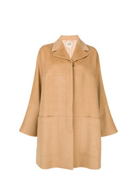 Женское светло-коричневое пальто от Hermès Vintage