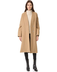 Женское светло-коричневое пальто от IRO
