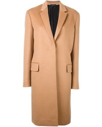 Женское светло-коричневое пальто от Jil Sander