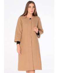 Женское светло-коричневое пальто от Katerina Bleska & Tamara Savin