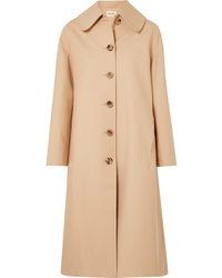 Женское светло-коричневое пальто от Khaite
