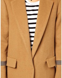 Женское светло-коричневое пальто от Asos