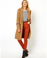 Женское светло-коричневое пальто от Asos