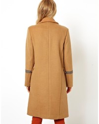 Женское светло-коричневое пальто от Asos