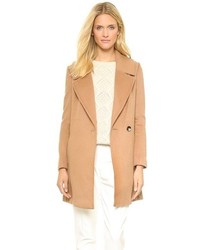 Женское светло-коричневое пальто от L'Agence
