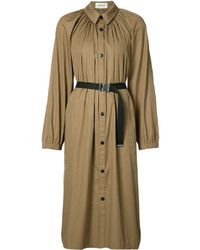 Женское светло-коричневое пальто от Lemaire