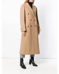 Женское светло-коричневое пальто от Joseph