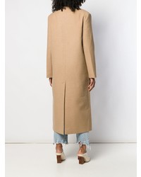 Женское светло-коричневое пальто от Materiel