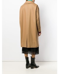 Женское светло-коричневое пальто от N°21