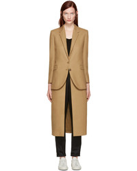Женское светло-коричневое пальто от Neil Barrett