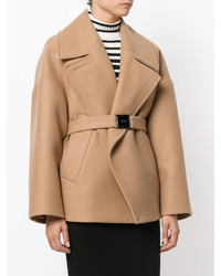 Женское светло-коричневое пальто от No.21