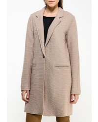 Женское светло-коричневое пальто от Only