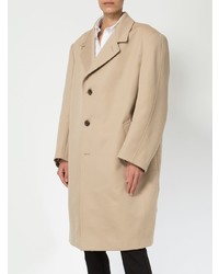 Женское светло-коричневое пальто от Maison Margiela