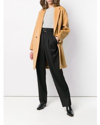 Женское светло-коричневое пальто от Isabel Marant