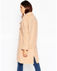 Женское светло-коричневое пальто от Asos